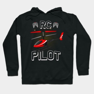 Model Flight RC Helicopter Pilot Model Helicopter Hoodie